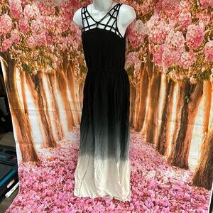 Lani Black Ombre Dress